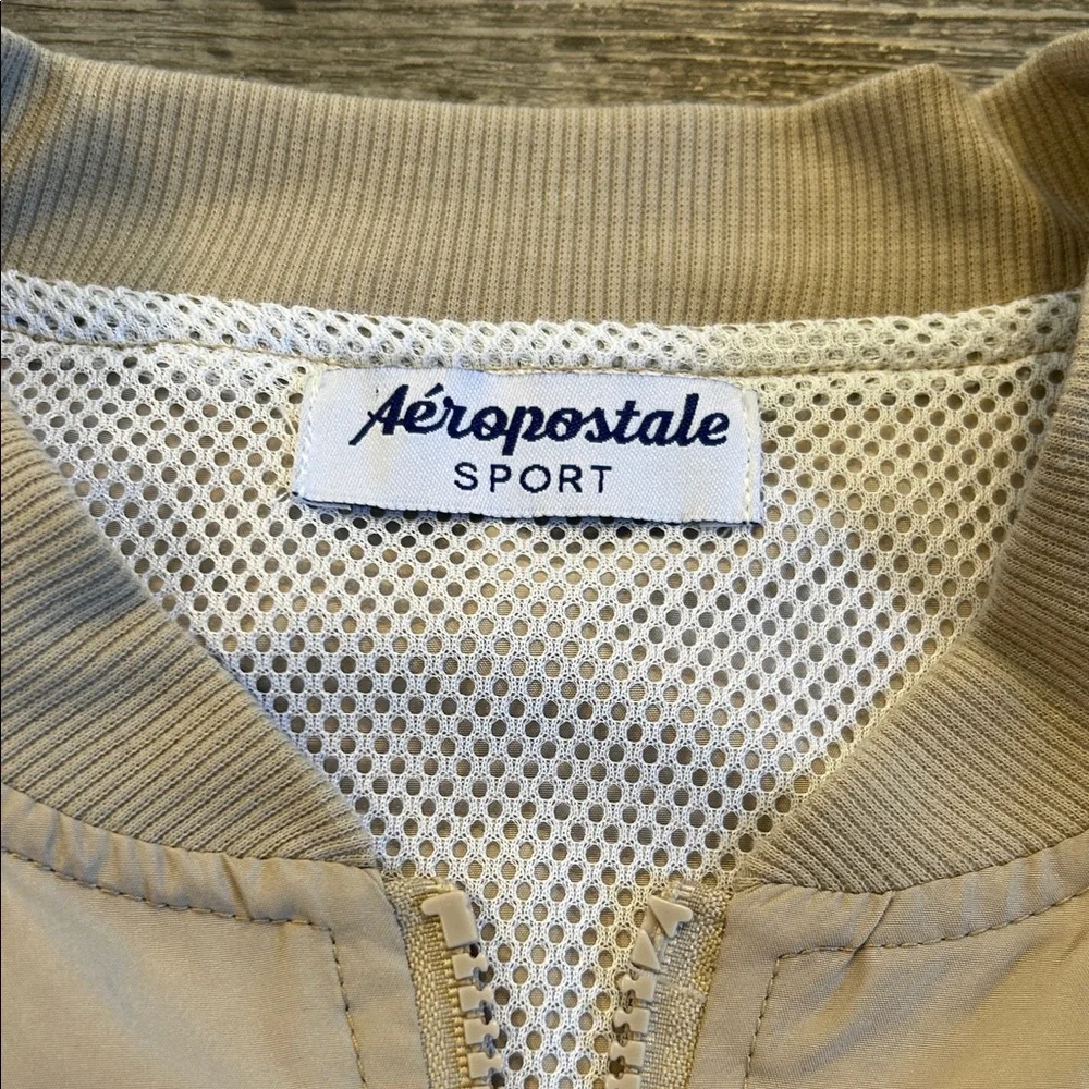 Aeropostale Lightweight Bomber Jacket Zip Front Casual Windbreaker - Picture 3 of 13
